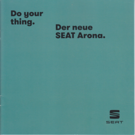 Arona new model brochure, 16 pages, 2017, German language