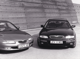 Mazda Xedos 6 & 9 Sedan, press photo, Germany, 9/1993