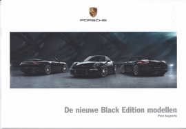 911 & Boxster Black Editions brochure, 28 pages, 05/2015, Dutch