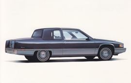 Coupe DeVille, US postcard, standard size, 1990