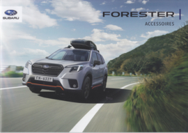 Forester accessories brochure, 20 pages, Dutch language, 2022