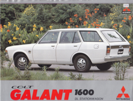 Colt Galant 1600 DL Wagon brochure, 2 pages, 12/1974, Dutch language