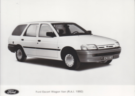 Ford Escort Wagon Van, press photo, Netherlands, 1992