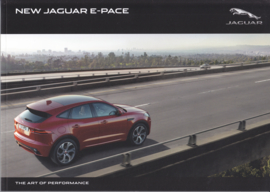 E-Pace brochure, 82 pages, A4-size, 2018, Dutch language