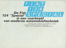 124 Special Sedan brochure, 16 pages, about 1967, Dutch language
