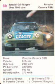 911 RSR - card 8b - size 10 x 6,5 cm, German language