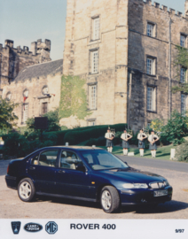 Rover 400 Saloon, press photo, Germany. 9/1997