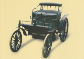 Daimler chain drive "Schrödter" car 1892, Classic Car(d) of the month 8/2002, Germany