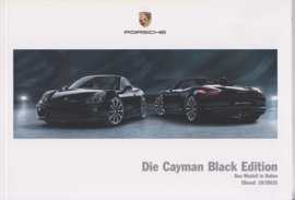 Cayman Black Edition pricelist, 66 pages, 10/2015, German