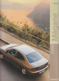 Mégane Classic brochure, 36 pages, 1999, Swedish language