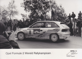 Opel Astra Formula 2 rallycar, press photo, Dutch, 1993-95