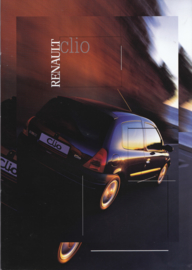 Clio brochure, 40 pages, 06/2000, Swedish language