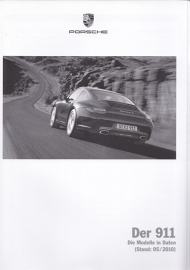 911 Carrera pricelist, 114 pages, 05/2010, German