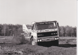 Daf 3600 Turbo-Twin Paris- Dakar truck, press photo, Dutch, 1986
