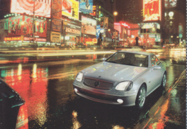Cabrio history models, 7 attached postcards, A6-size, German language, about 1999