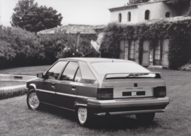 Citroën press kit with sheets & photos, Brussels, 1/1992