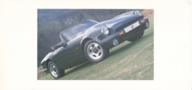 V8 S Convertible brochure, 4 pages, English language, about 1990 *