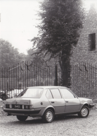Volvo 340 4-Door Sedan, press photo, Dutch, 1985