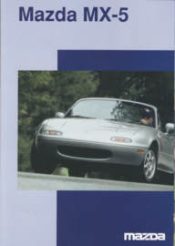 MX-5 Cabriolet brochure, 8 pages + specs., 05/1997, German language, Swiss market