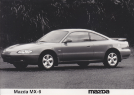 Mazda MX-6 Coupe, press photo, Belgium, 1992