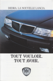 Dedra folder, 12 pages, 1/1990, French language (Belgium)
