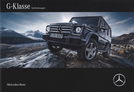 G-Klasse brochure. 76 pages, A4-size, 05/2015, German language