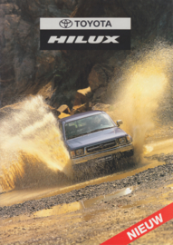 Hi Lux Pick-up folder, 6 pages, 11/1997, Dutch language