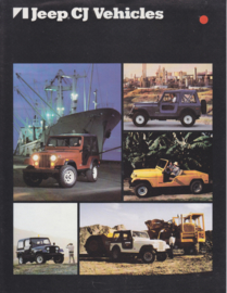 CJ Vehicles, leaflet, 2 pages, 1980, USA