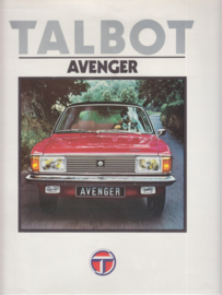 Avenger, 4 large square pages, Dutch language, 9/79 (Belgium)