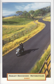 Harley Davidson 2005 program brochure, 48 pages, English language