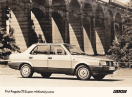Fiat Regata 75 Super Kat., press photo, Germany, 9/1985