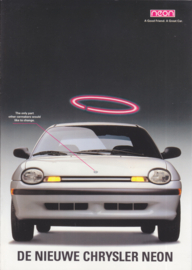 Neon brochure, A4-size, 4 pages, 1994, Dutch language