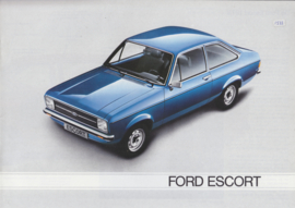 Escort brochure, 16 pages, 03/1978, Dutch language