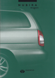 Nubira Wagon door brochure,  16 pages,  05/1997, Dutch language