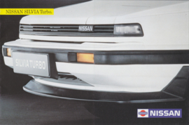 Silvia Turbo brochure, 20 pages, 12/1987, German/French language, Swiss market