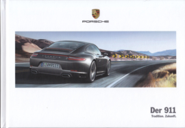 911 Carrera brochure, 164 pages, 03/2017, hard covers, German