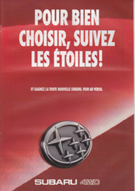 Program 4x4 brochure, 24 pages, French language, 03/1993, Switzerland