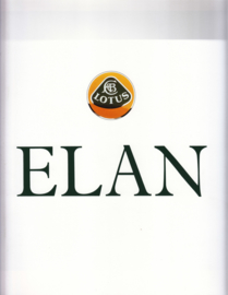 Elan Convertible brochure, 14 pages, c1990, factory-issued, English language