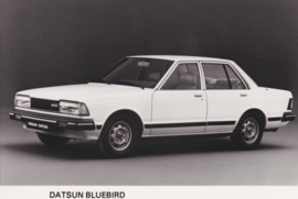 Nissan Bluebird, press photo, Dutch, 02/1983