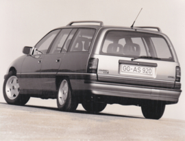 Opel Omega Caravan 24V,  press photo, Germany, 09/1991