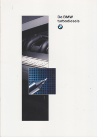 3/5-Series Turbodiesel brochure, 16 pages, A4-size, 2/1994, Dutch language