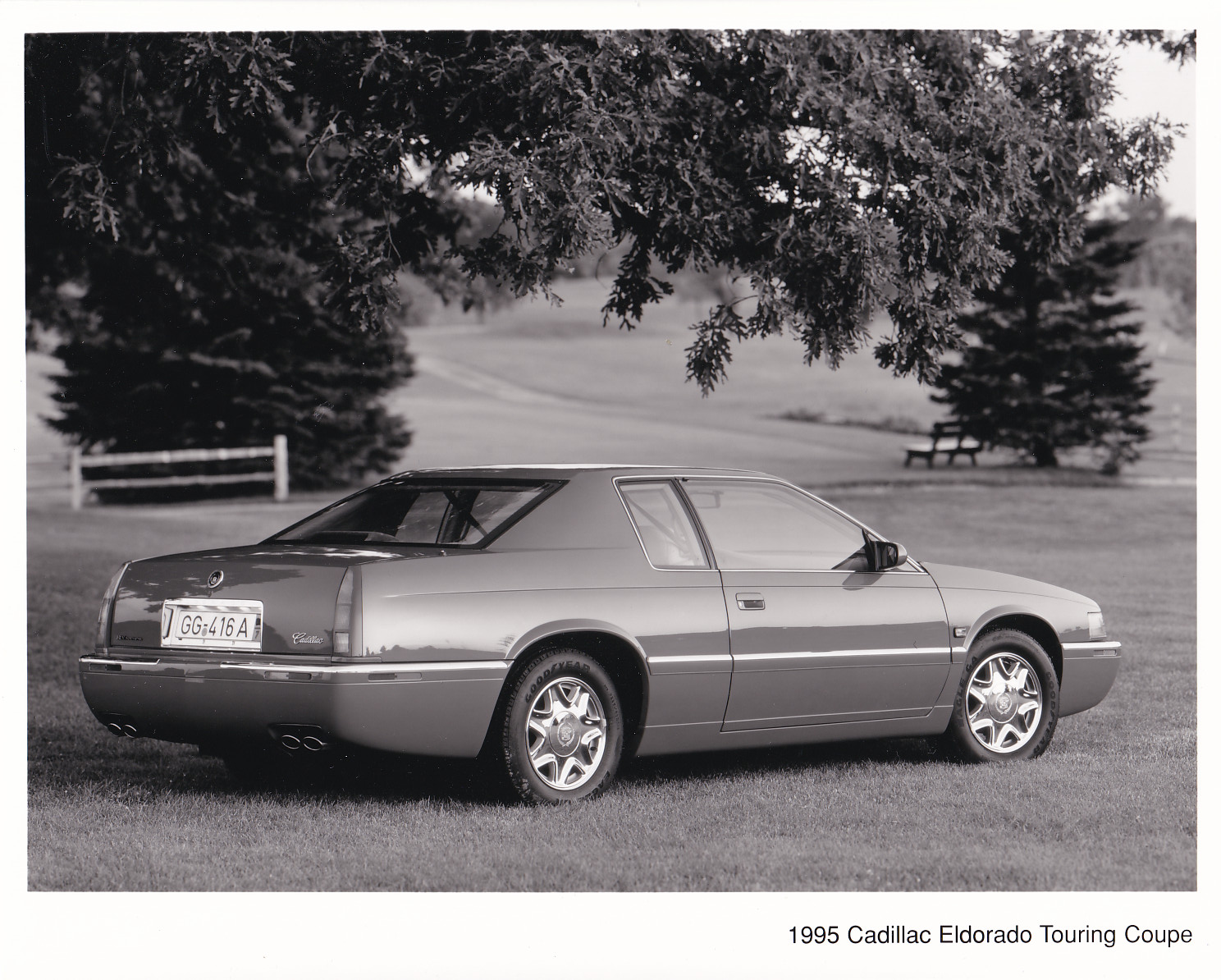 Cadillac Eldorado Touring Coupe - large press photo - USA - 1995