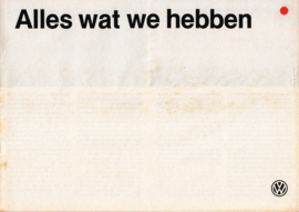 Program brochure, 12 pages,  A4-size, Dutch language, 02/1985