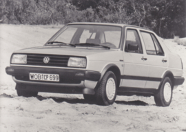 Volkswagen Jetta Synchro 4-wheel drive - press photo - Germany - 1988