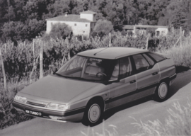Citroën press kit with sheets & photos, Brussels, 1/1992