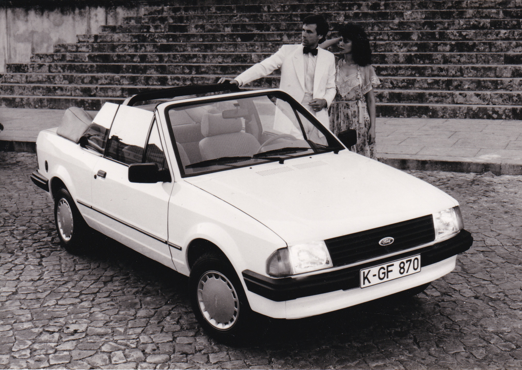 Ford  Escort Cabriolet, press photo, Germany, 1984