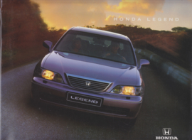 Legend Sedan brochure, 36 pages, larger than A4-size, German, 05/1996