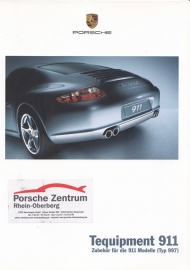 911 Tequipment (997) brochure, 28 pages, 05/2004, German %