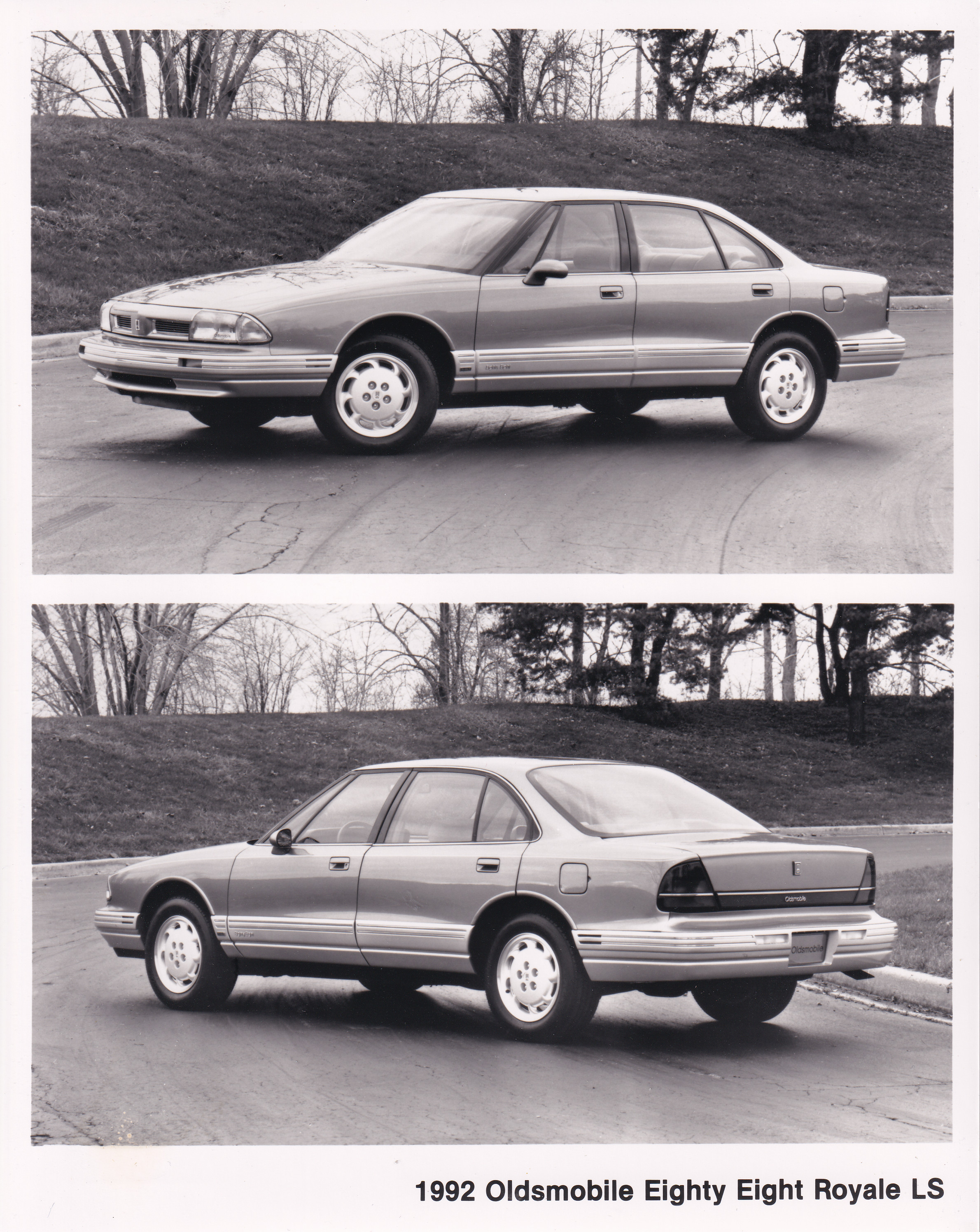 Oldsmobile  Eighty Eight Royale LS Sedan - large press photo - USA - 1992