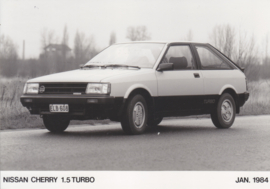Nissan Cherry 1.5 Turbo, press photo, Belgium, 01/1984